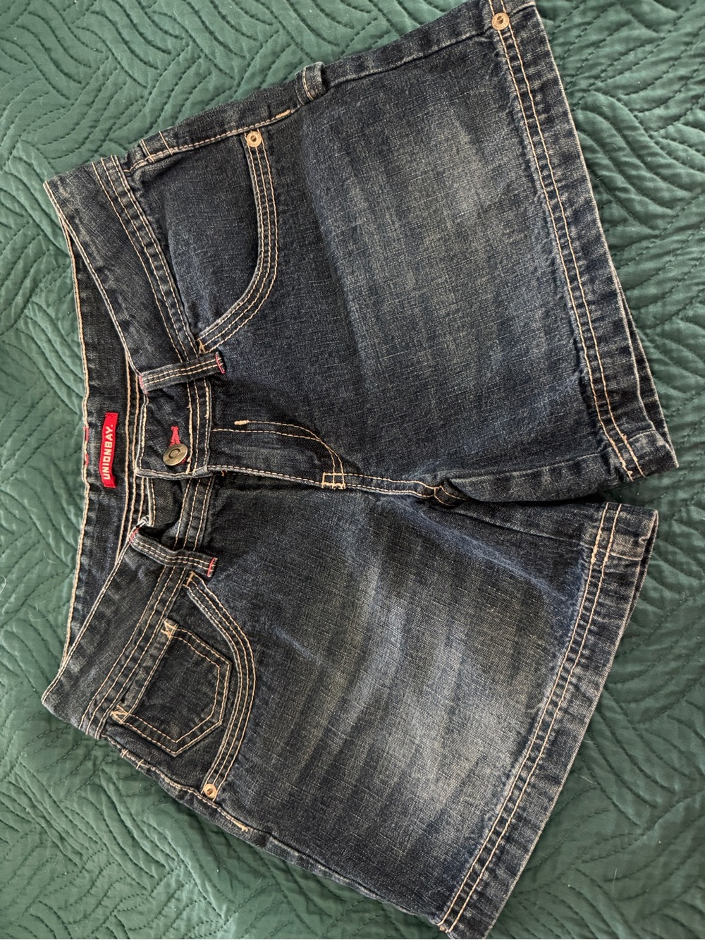 UNIONBAY Dark Wash Denim Jean Shorts